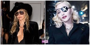 Miley Cyrus sorprende con fotos al estilo de Madonna