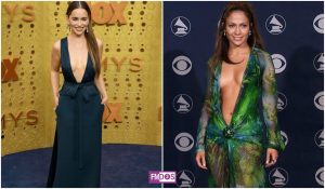 Emilia Clarke se inspiró en JLo para su look en los Emmy y así respondió ella