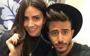 Aylén Milla se reencontró con Marco Ferri en la Semana de la Moda en Milán