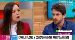 Diputada Camila Flores protagonizó tenso intercambio con diputado Gonzalo Winter