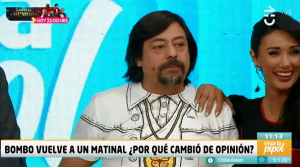 Bombo Fica estuvo en "Viva la Pipol" tras afirmar que nunca volvería a un matinal
