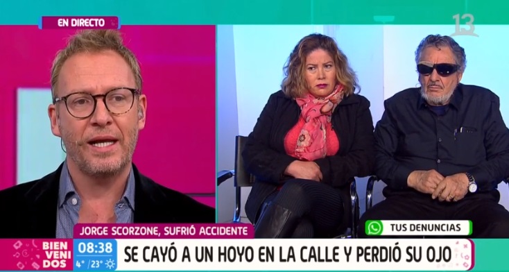 Scarzone perdió su ojo