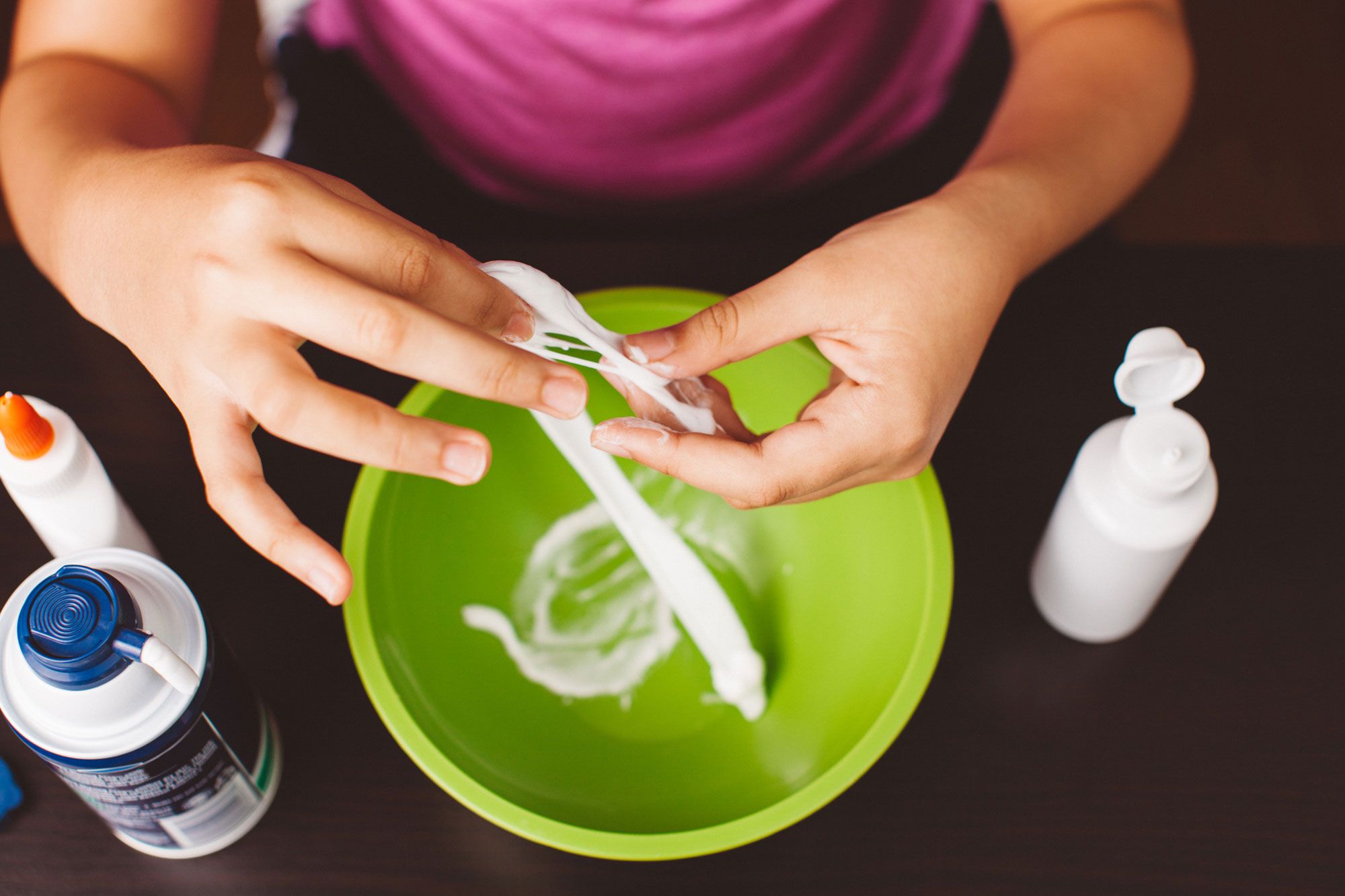 Cómo preparar un slime en tu propia casa para tus niños? — FMDOS