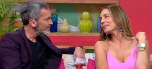 Cristián Sánchez y Bárbara Rebolledo recordaron su antiguo pololeo