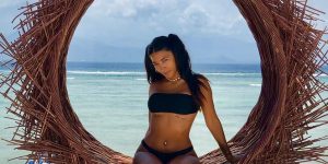 Fanny Cuevas presentó a su pololo con paradisíaca postal en redes sociales