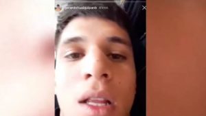 El atrevido video del hijo de Francisco Huaiquipán tras nueva suspensión de su juicio