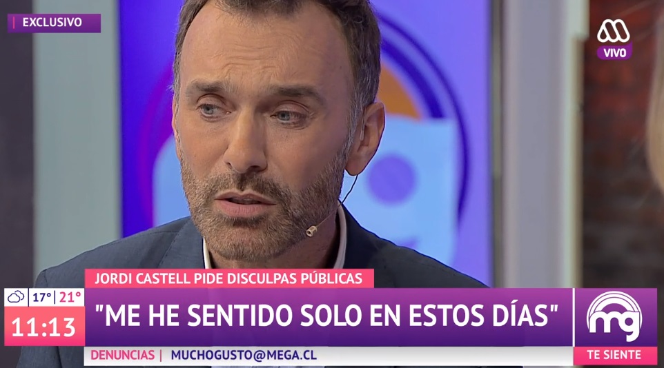 Jordi hizo su mea culpa 