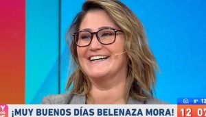 ¡Sorpresa! Belén Mora se sumó al panel de "Muy buenos días"
