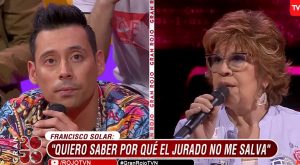 Maitén Montenegro y bailarín Francisco Solar tuvieron duro round en "Gran rojo"