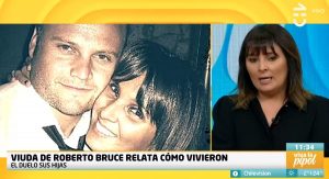 Viuda de Roberto Bruce cuenta cómo lleva su duelo con sus dos hijas