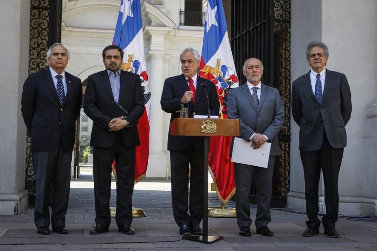 Punto de prensa Presidente Piñera