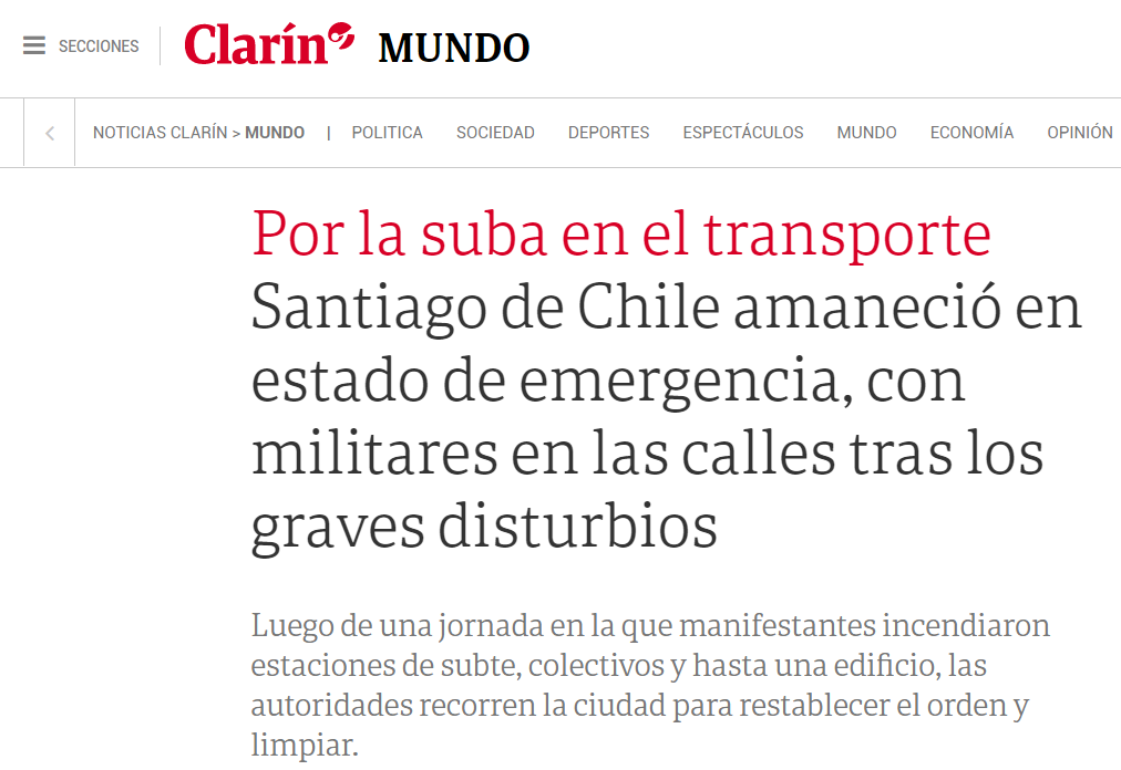 noticias internacionales