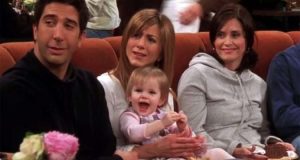 Hija de Rachel en "Friends" compartió inéditas fotos junto al elenco