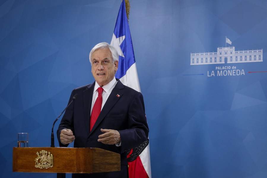 Presidente Piñera presentó 'agenda social' para enfrentar la crisis