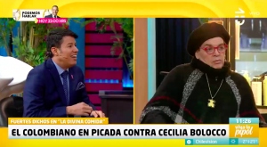 Gonzalo Cáceres dejó sin argumentos a "El Colombiano" por criticar la belleza de Cecilia Bolocco