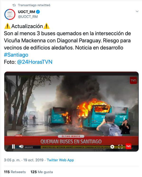 Twitter Transantiago