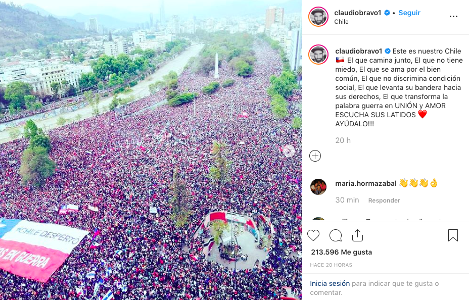 Claudio Bravo Instagram