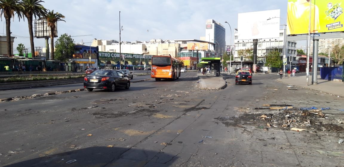 santiago tras manufestaciones