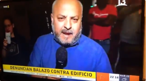 El tenso momento que vivió Miguel Acuña en despacho desde Recoleta