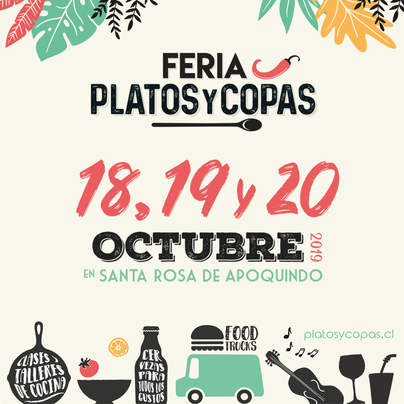 feria platos y copas