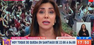 Carmen Gloria Arroyo se emociona con certera reflexión de joven manifestante