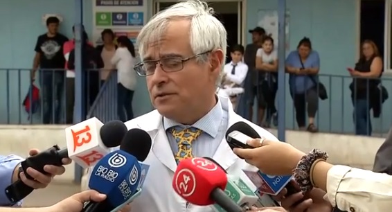 bebé falleció por una bala loca 