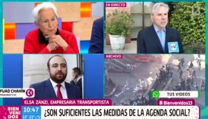 Transportista de 85 años tuvo duro debate con Iván Moreira: "Usted ha pecado de arrogante"
