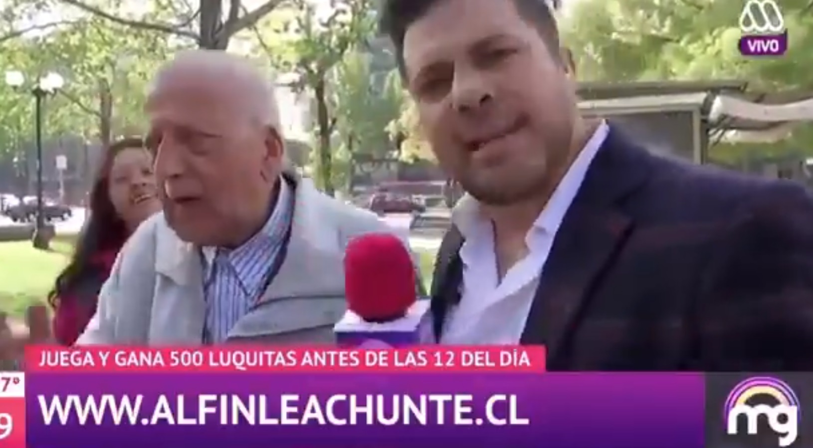caballero en despacho de "Mucho gusto"