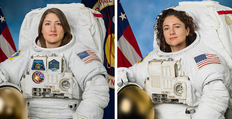 Revisa cómo fue la primera caminata espacial hecha solo por mujeres