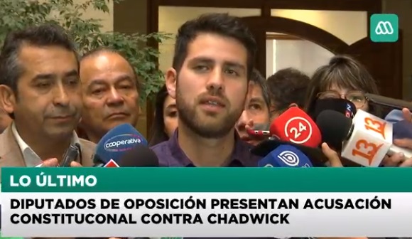 acusan constitucionalmente a Andrés Chadwick