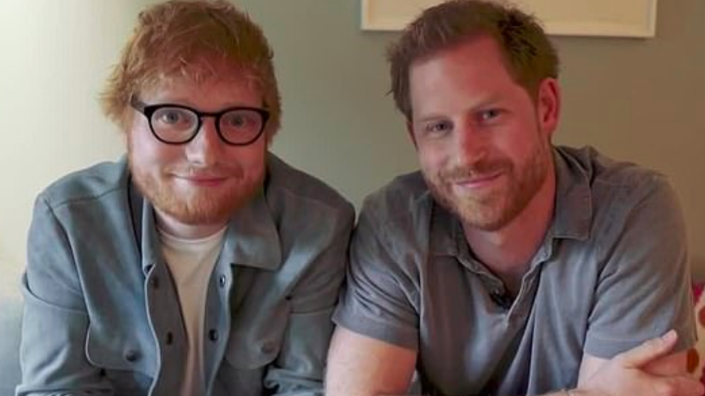 Príncipe Harry y Ed Sheeran sorprenden con divertido video