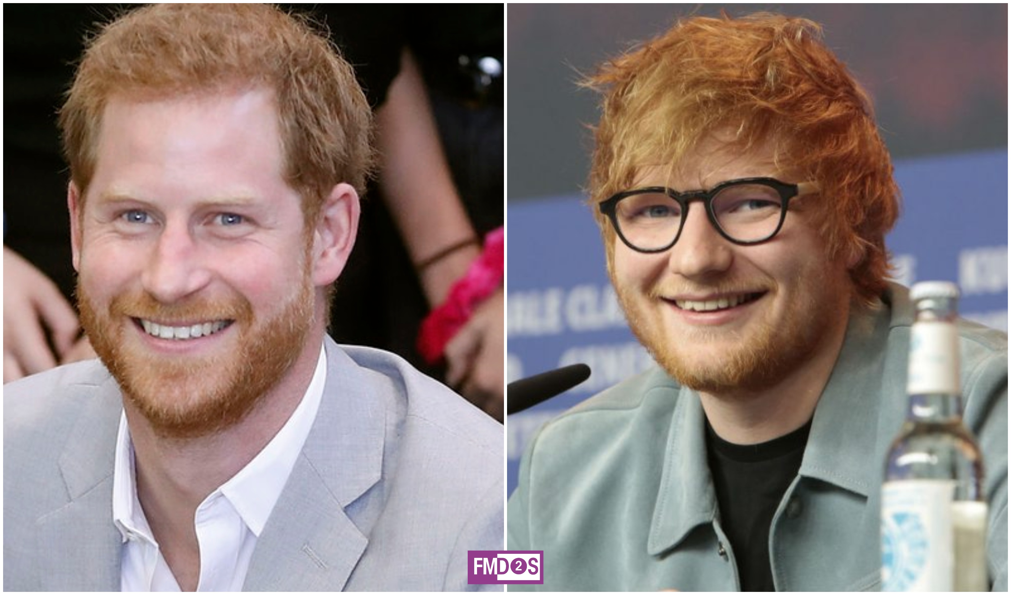 ¿Qué traman los pelirrojos? Príncipe Harry compartió en redes un corto video junto a Ed Sheeran