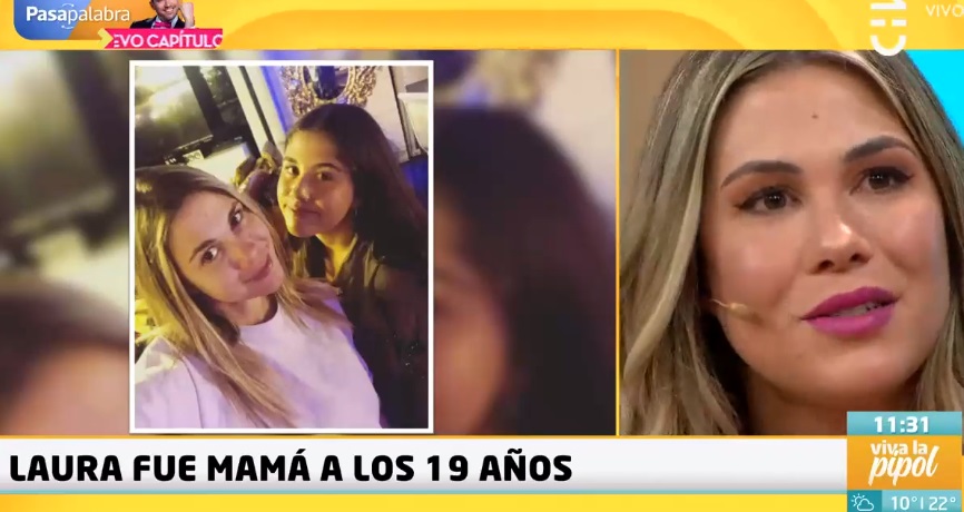 Laura Prieto contó en "Viva la pipol" la razón de que su hija viva con su papá