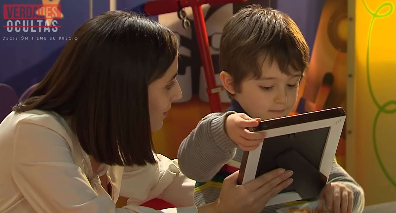 Rocío le explica a Benjamín que es lo que pasa 