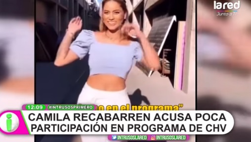 recabarren generó polémica por dichos