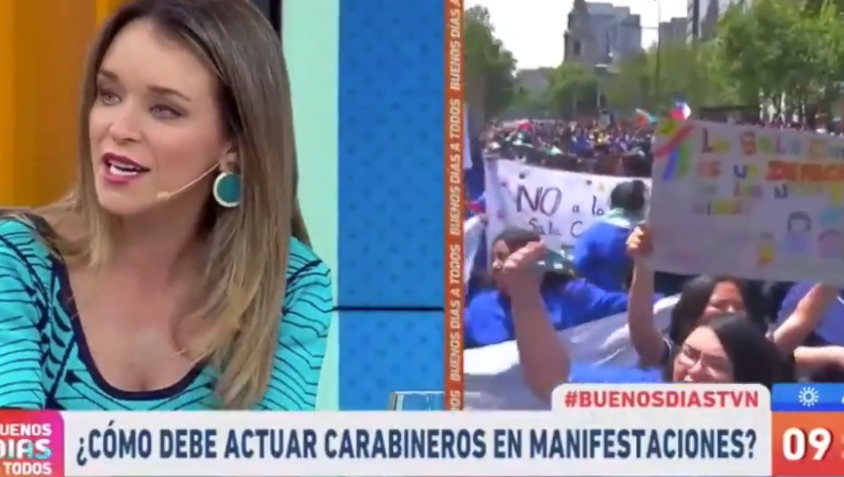 Carla Zunino compartió controversial opinión sobre Carabineros y generó ola de críticas