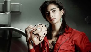 Actriz de "La casa de papel" envió mensaje de apoyo al estallido social en Chile