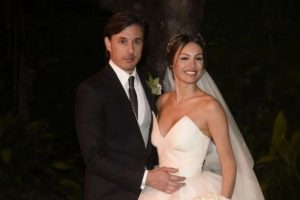 Pampita celebró una romántica Navidad junto a su esposo