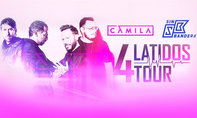 ¡Conoce a los ganadores de entradas a '4 Latidos Tour' para ver a Camila y Sin Bandera!