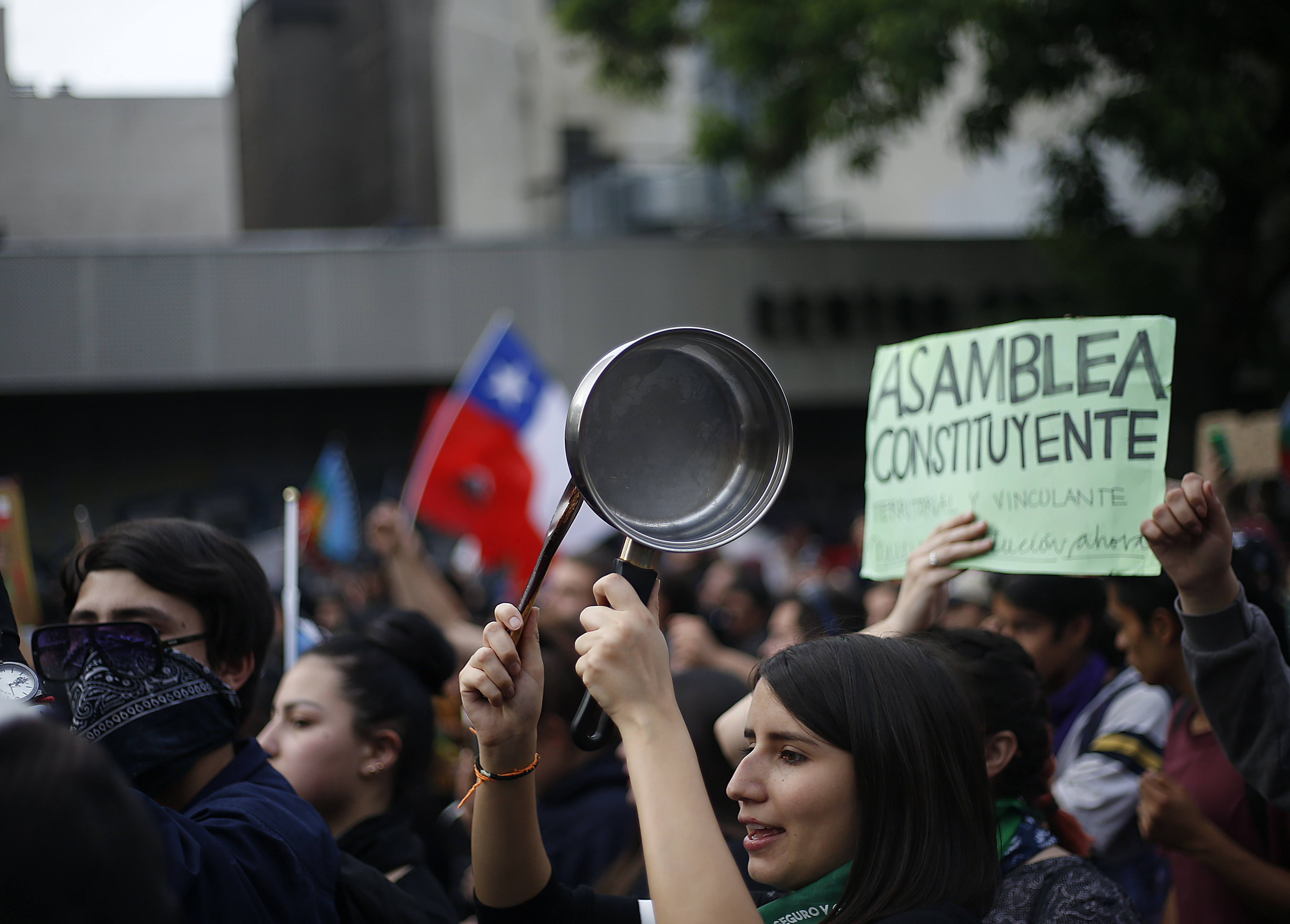 Piñera habló de la crisis social del país