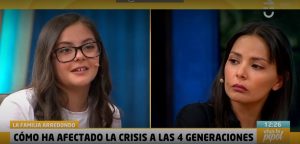 Hija de Carolina Arredondo sorprendió con su participación en "Viva la pipol"