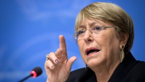 Michelle Bachelet sobre Carabineros: 'Mi juicio previo es que no se están cumpliendo los protocolos'