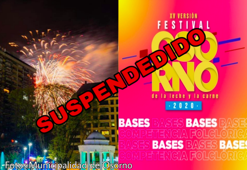 Osorno festival suspendido