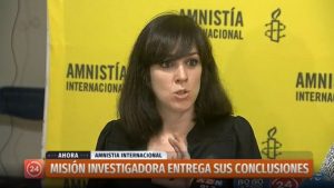 Aministía Internacional emite informe tras visita a Chile: Llaman al cese de la represión de manera urgente