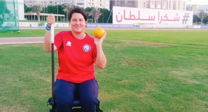Francisca Mardones rompe récord mundial de lanzamiento de bala paralímpico