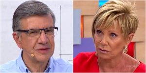 Raquel Argandoña increpó Joaquín Lavín por ausencia de su hijo en el Congreso