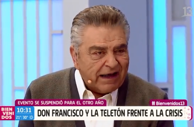Don Francisco y la Teletón: "No tiene nada que ver con la política"