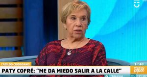 Paty Cofré reveló su miedo tras el estallido social en 'Viva la pipol'