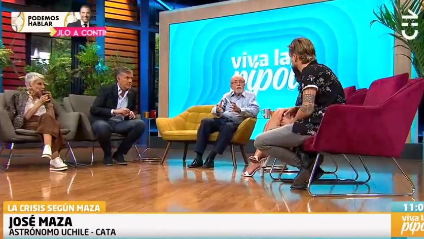José Maza respondió a pregunta de la fiera sobre los planetas