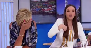 Raquel Argandoña y Camila Flores tienen duro cruce en 'Bienvenidos': 'Yo no le voy a decir a usted lo que yo hago o no'